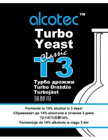 Drożdże gorzelnicze Alcotec Classic T3 - 1 - Gorzelnictwo i destylacja