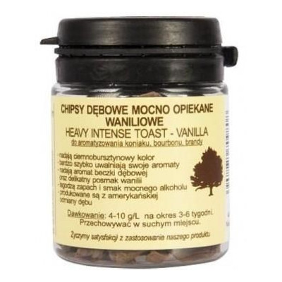 Chipsy dębowe waniliowe 20g