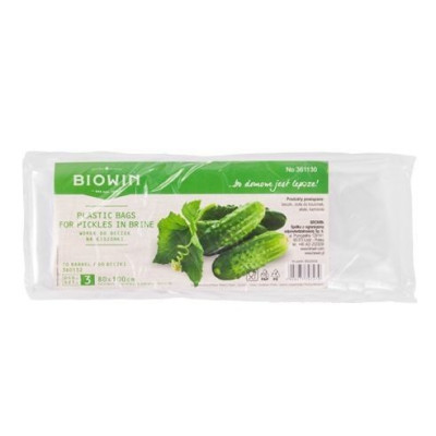 3x worki do kiszenia kapusty 80x100cm beczka 130L