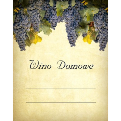 Etykieta CIEMNE WINOGRONA