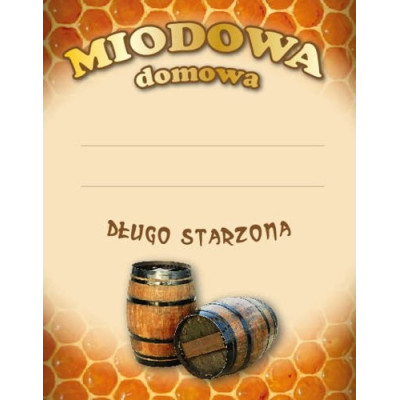 Etykieta MIODOWA DOMOWA