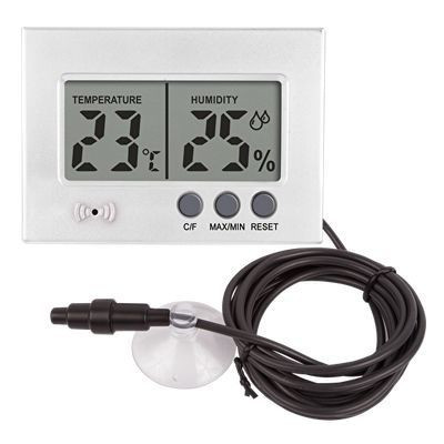 Termometr higrometr elektroniczny - do terarium 230009