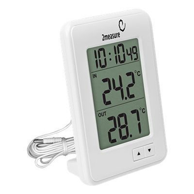 Stacja pogody - termometr wewnętrzny/zewnętrzny - 170614