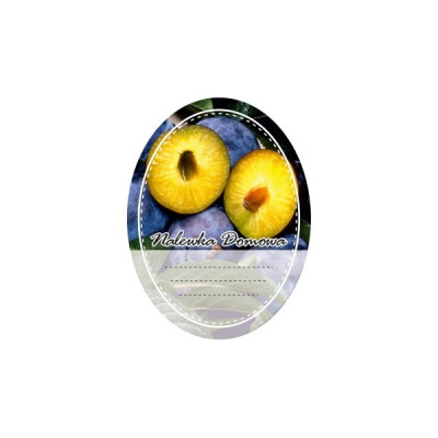 Etykiety na nalewki Śliwka okrągła 10 szt