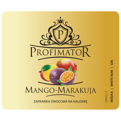 Koncentrat owocowy mango- marakuja 300ml