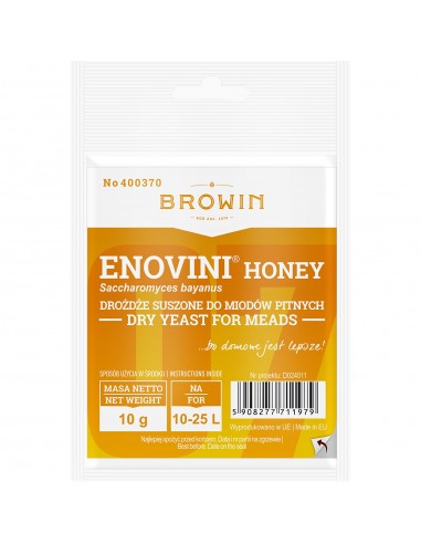 Drożdże winiarskie Enovini® Honey, 10 g - 1 - Strona główna