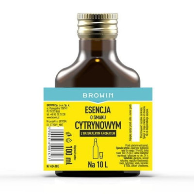 Zaprawka BROWIN CYTRYNOWA 100ml