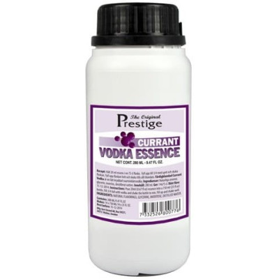Zaprawka PRESTIGE CURRANT VODKA czarna porzeczka 280ml