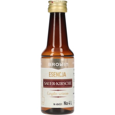 Esencja Sauer-Kirsche - Czysta Wiśnia, 40 ml, na 4L