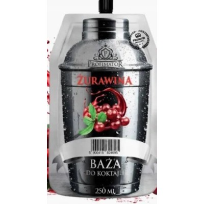 Koncentrat owocowy żurawina 300ml