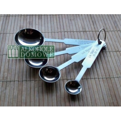 Łyżeczki miarowe - bardzo dokładne i wygodne