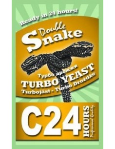Drożdże gorzelnicze Double Snake Turbo C 24h - 1 - Gorzelnictwo i destylacja