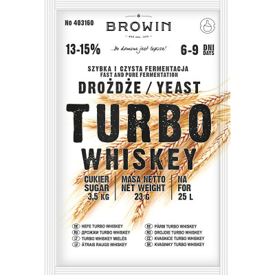 Drożdże gorzelnicze TURBO WHISKEY