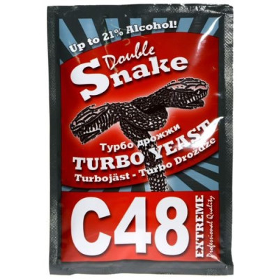 Drożdże gorzelnicze Double Snake Turbo C48 21%