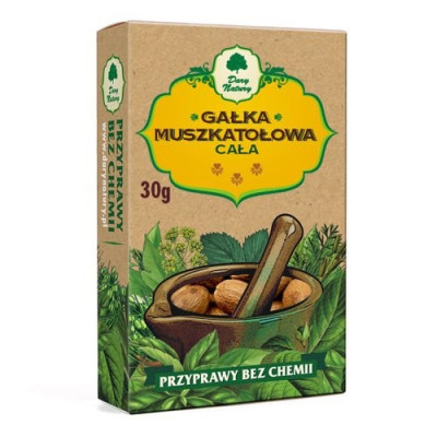 Gałka muszkatołowa cała 30g